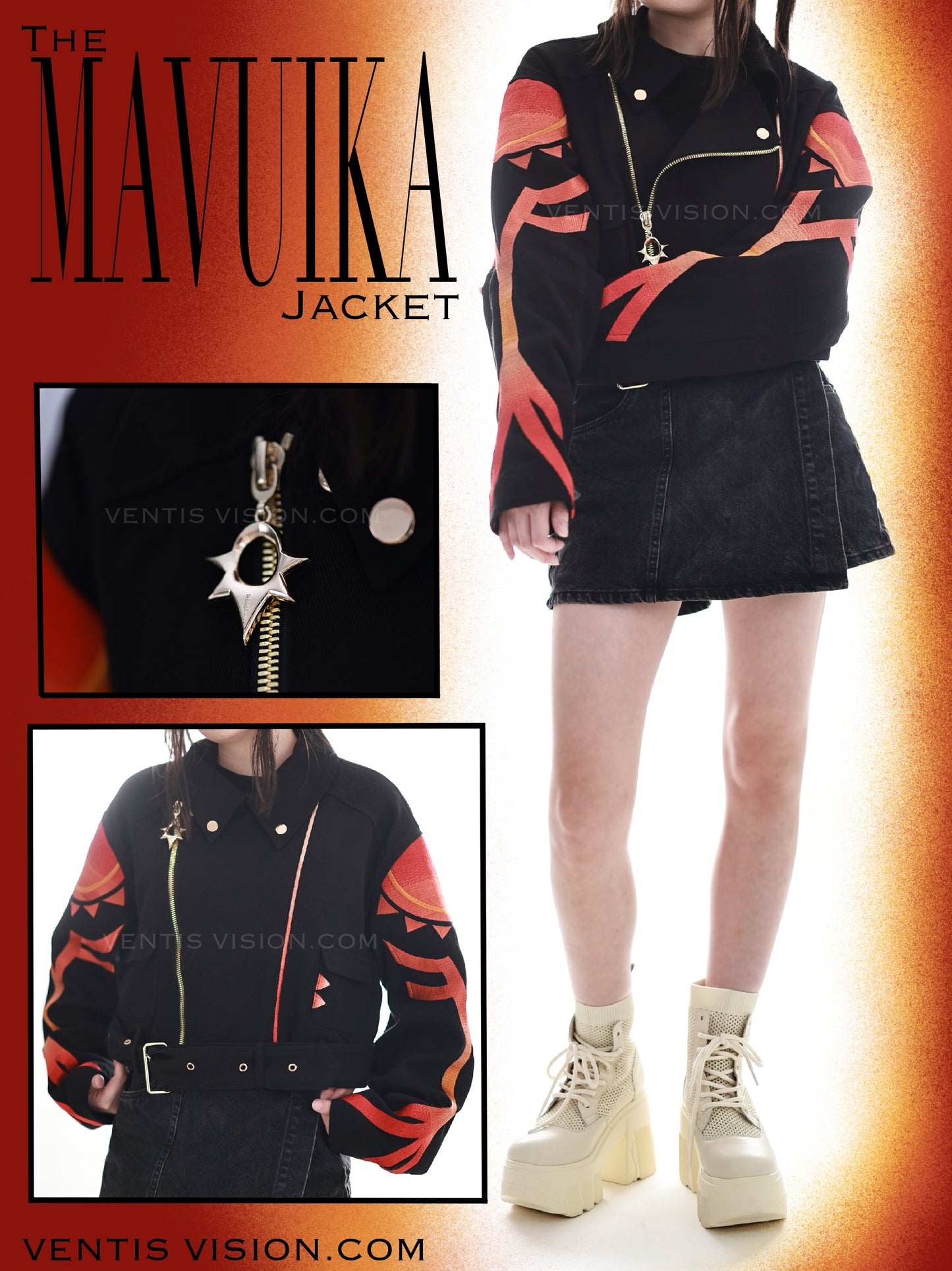 Cropped Mavuika Jacket Preorder