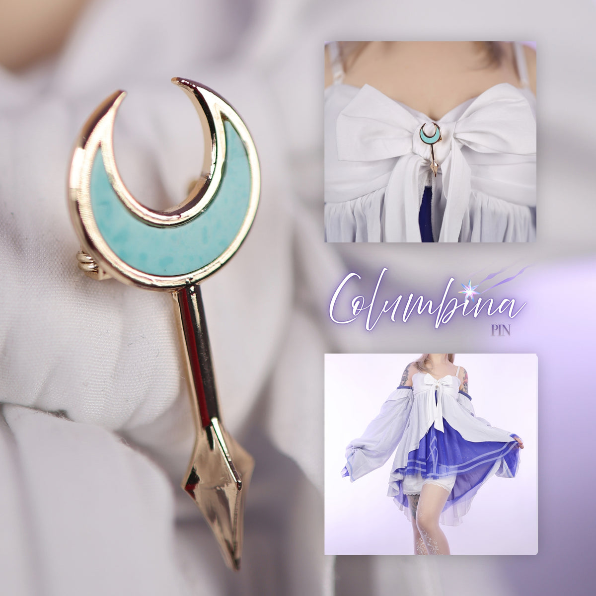 Moon Goddess Pin Preorder