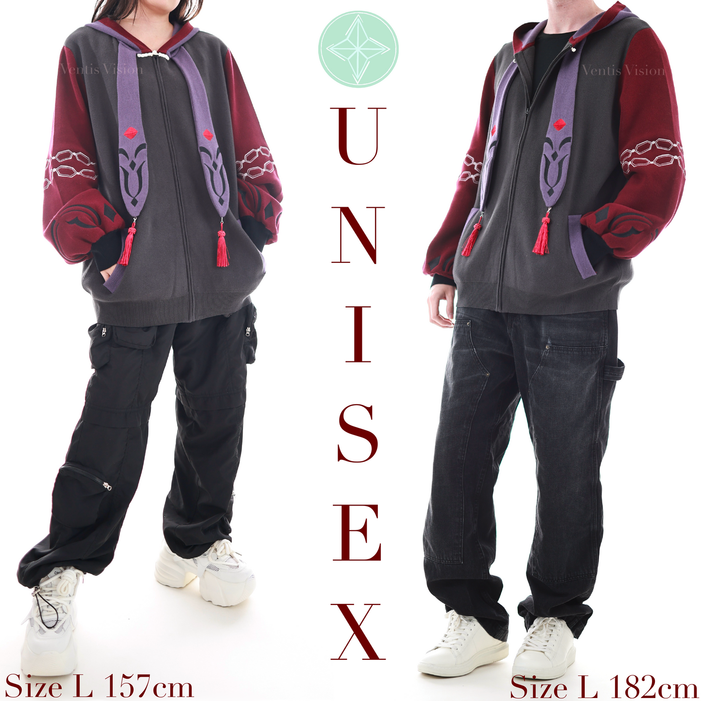 Genshin Zipper Hoodie II Preorder