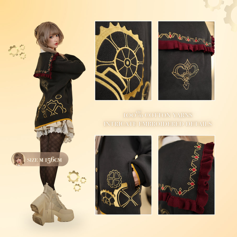 Limited Edition Sandrone Cardigan – Luxury Genshin Impact Cardigan ...