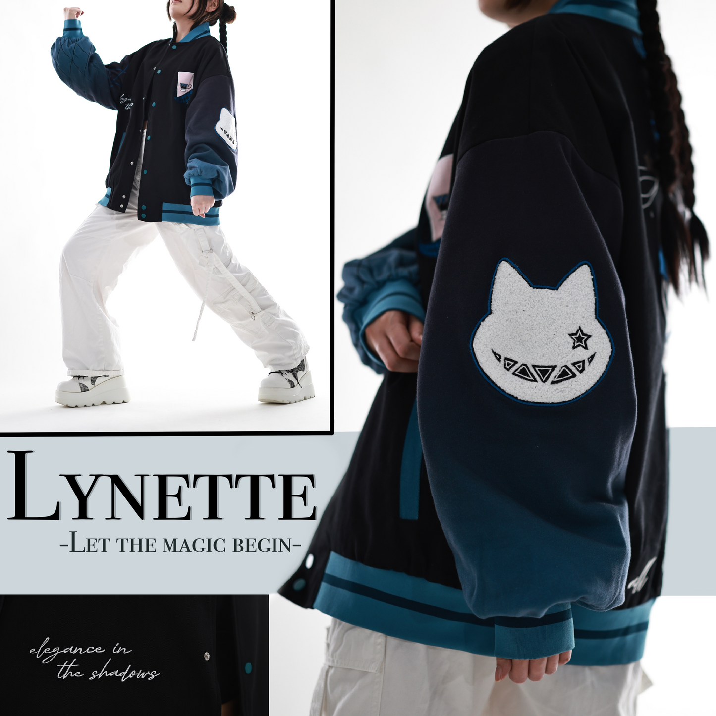 Genshin Lynette Varsity Jacket