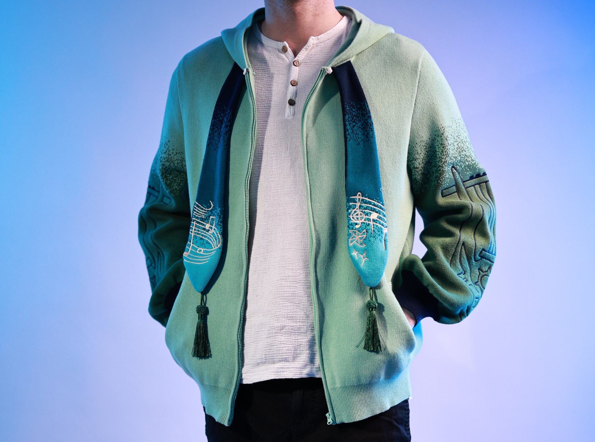 Subtle Genshin Venti Sweater Jacket